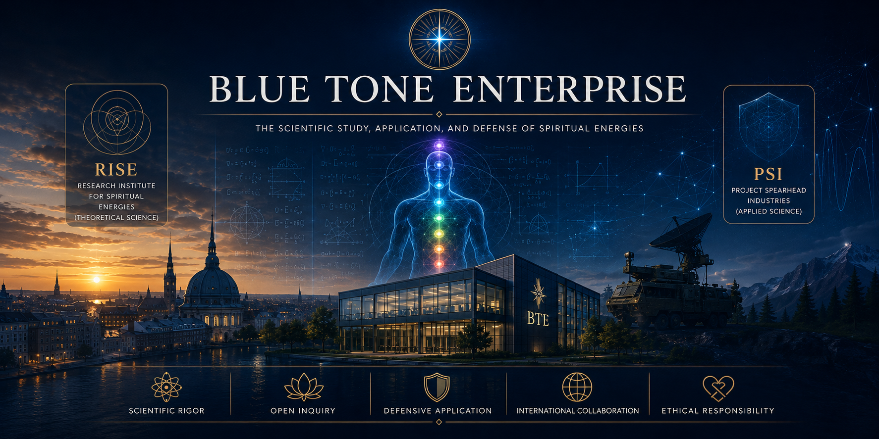 Blue Tone Enterprise Front